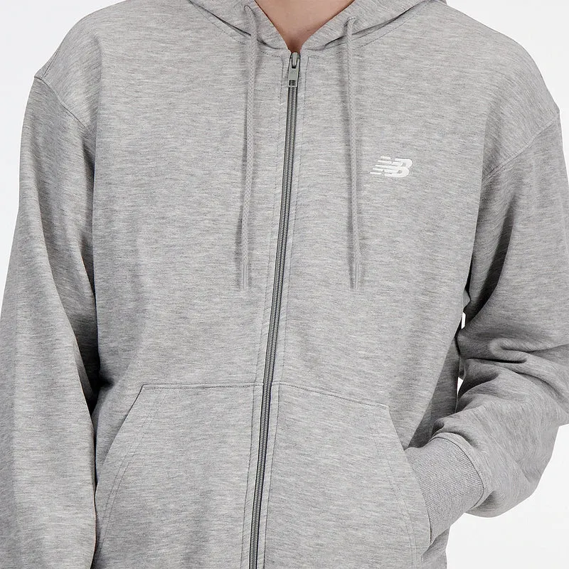 VESTE NEW BALANCE SPORT ESSENTIALS LOGO FLEECE FZ