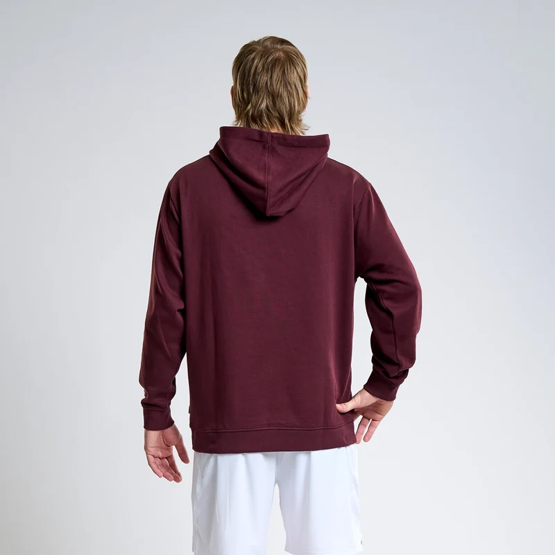 SWEAT A CAPUCHE RSL UNISEX CORE BURGUNDY