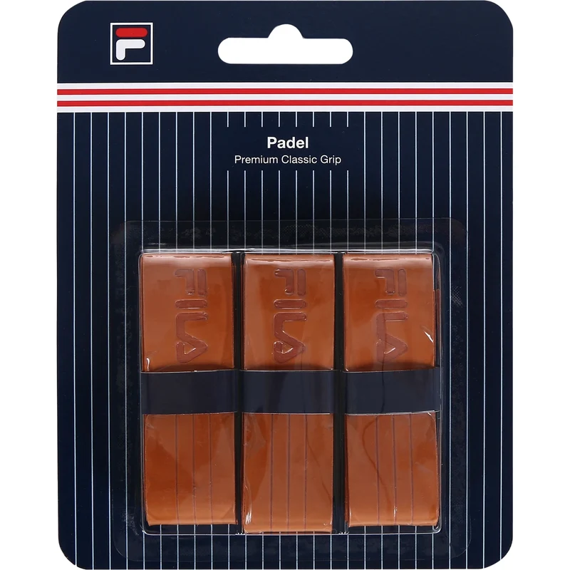 TUBE DE 3 BALLES PADEL FILA + PAQUET DE 3 SURGRIPS FILA