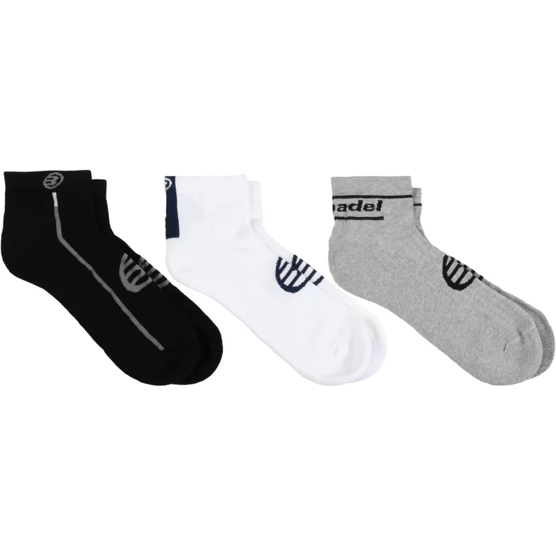 3 PAIRES DE CHAUSSETES BULLPADEL BP264 I