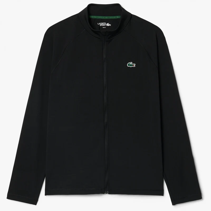 SWEAT LACOSTE ESSENTIALS MANCHES LONGUES FULL ZIP
