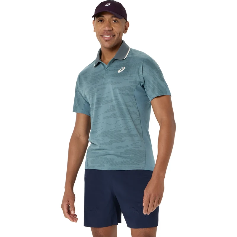 POLO ASICS MATCH JACQUARD SS NEW YORK JOUR