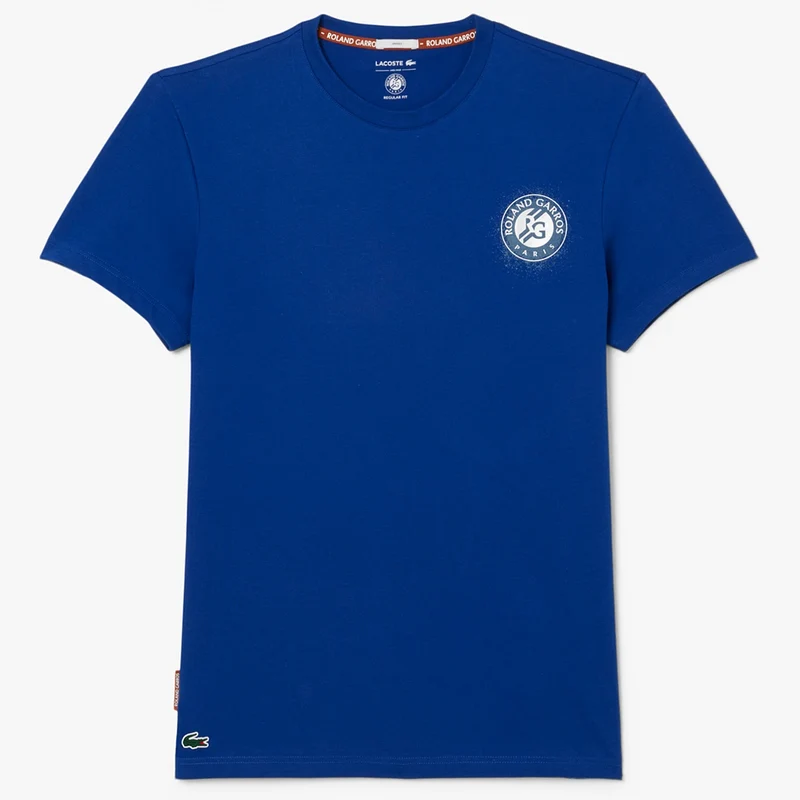 T-SHIRT LACOSTE ROLAND-GARROS SPRAY LOGO