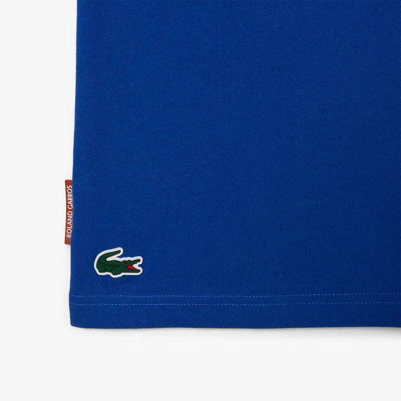 T-SHIRT LACOSTE ROLAND-GARROS SPRAY LOGO
