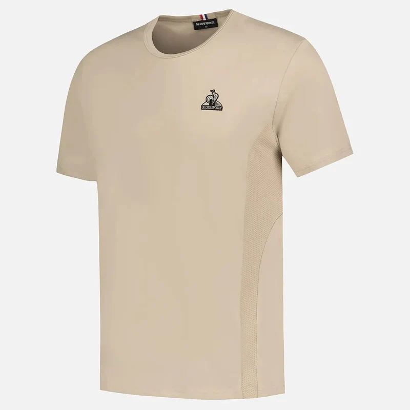 T-SHIRT LE COQ SPORTIF ARGENT