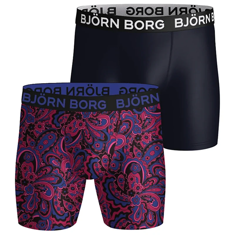 PACK DE 2 BOXERS BJORN BORG SPORTS MICROFIBRE
