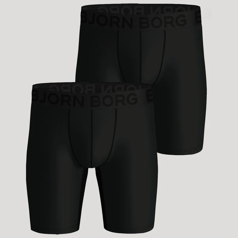 PACK DE 2 BOXERS BJORN BORG SPORTS MESH LONG