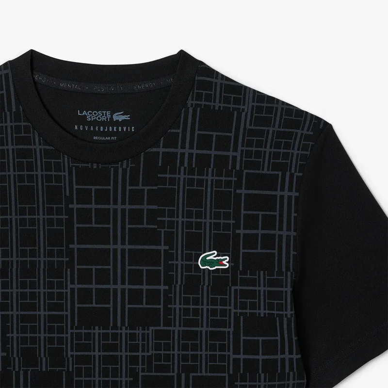 T-SHIRT LACOSTE DJOKOVIC FAN NEW YORK