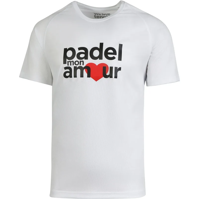 T-SHIRT PADEL MON AMOUR TECHNIQUE