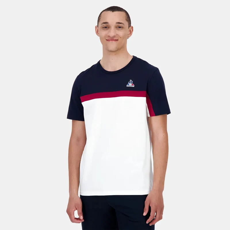 T-SHIRT LE COQ SPORTIF TRICOLORE