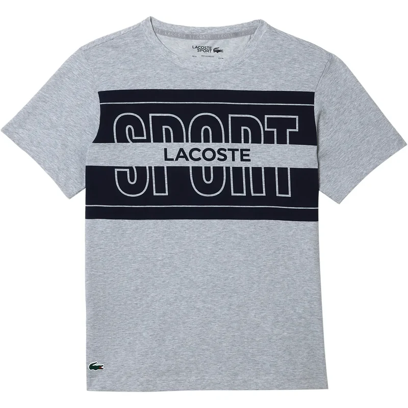 T-SHIRT LACOSTE TRAINING CORE PERFORMANCE PRINTED