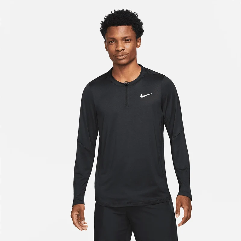 T-SHIRT NIKE COURT DRI FIT ADVANTAGE MANCHES LONGUES