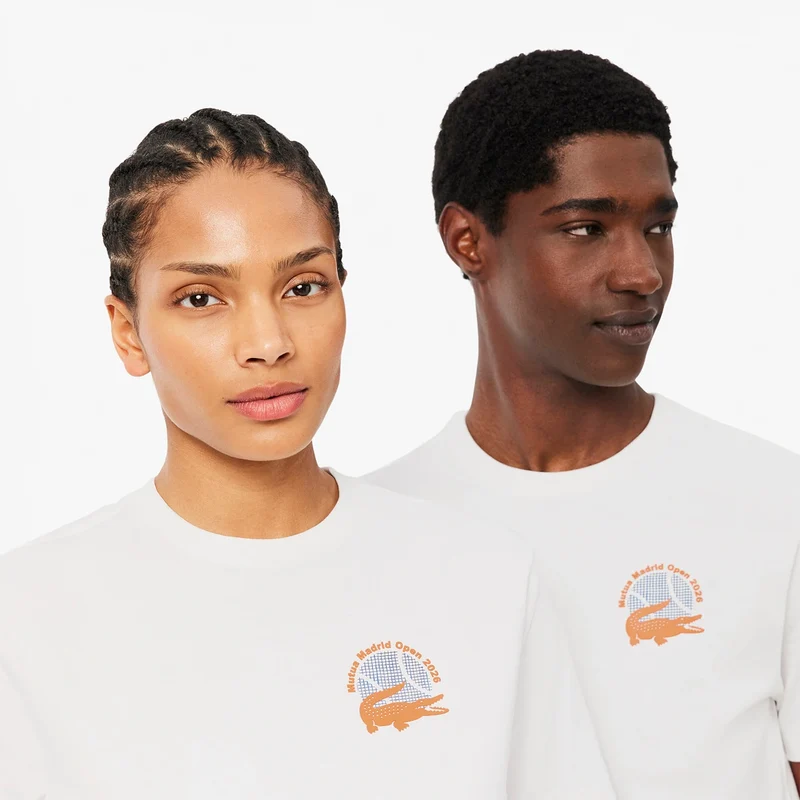 T-SHIRT LACOSTE MUTUA MADRID OPEN GRAPHQIUE