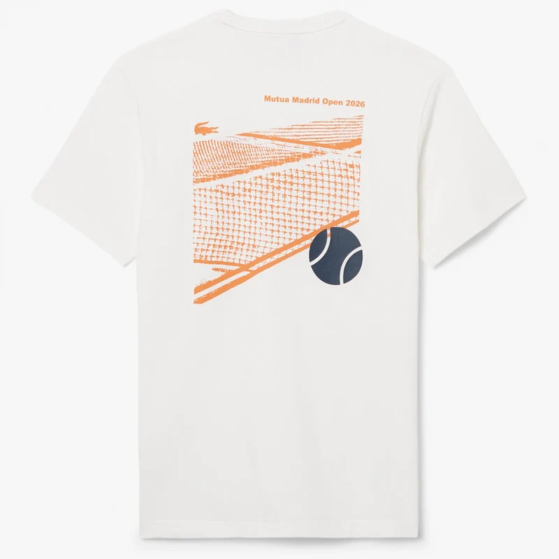 T-SHIRT LACOSTE MUTUA MADRID OPEN GRAPHQIUE