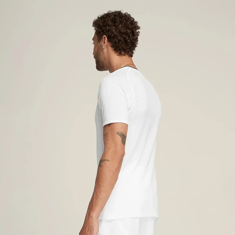 T-SHIRT WILSON BELA SERIES SEAMLESS ZIP HENLEY