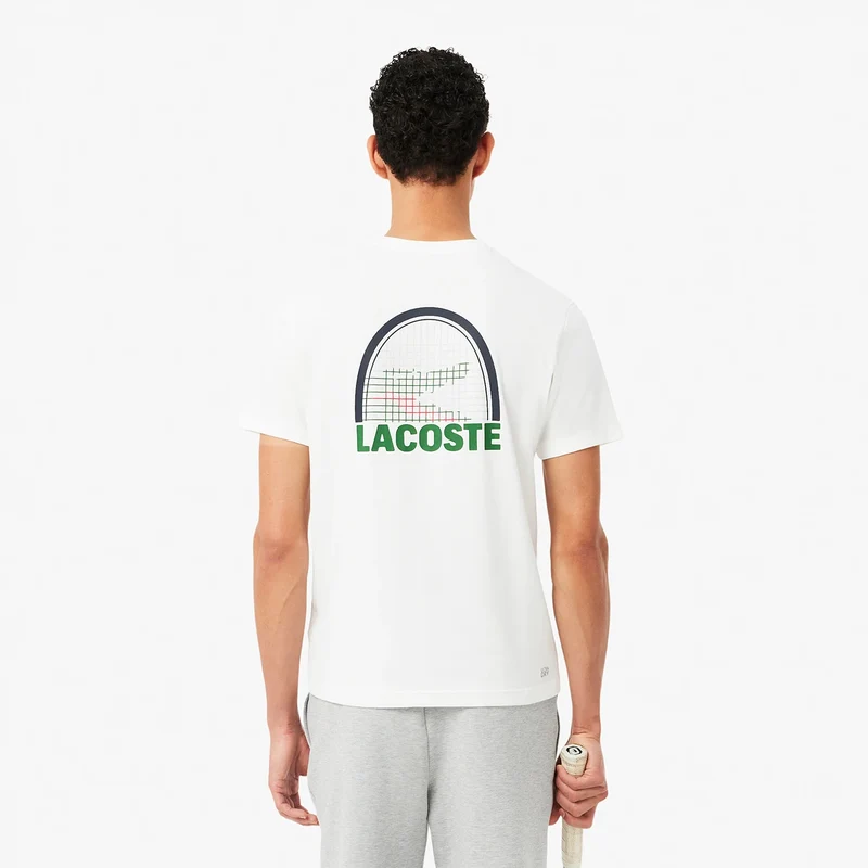 T-SHIRT LACOSTE MEDVEDEV GRAPHIQUE LONDRES