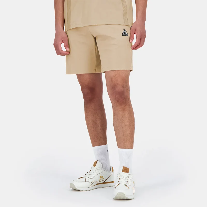 SHORT LE COQ SPORTIF ARGENT