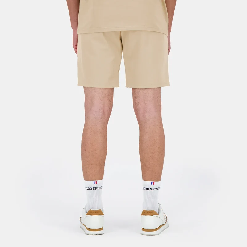 SHORT LE COQ SPORTIF ARGENT
