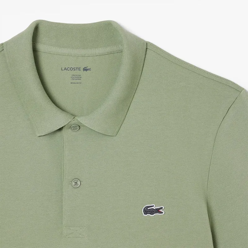POLO LACOSTE CORE PERFORMANCE OTTOMAN REGULAR FIT