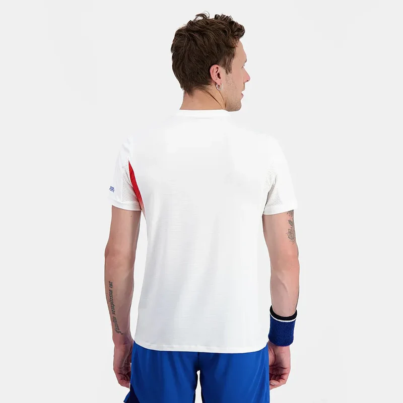T-SHIRT LE COQ SPORTIF TENNIS PRO PARIS