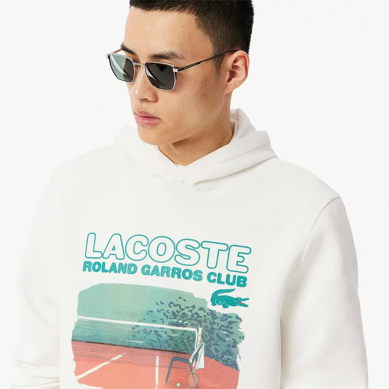 SWEAT LACOSTE CLUB ROLAND GARROS