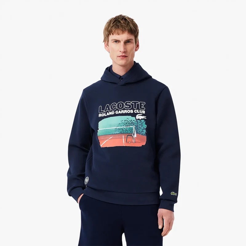 SWEAT LACOSTE CLUB ROLAND GARROS