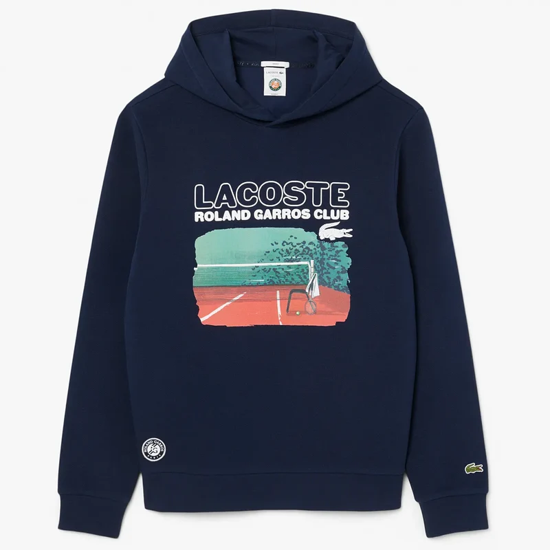 SWEAT LACOSTE CLUB ROLAND GARROS