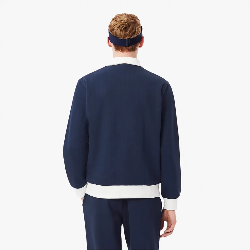VESTE LACOSTE HERITAGE COTON
