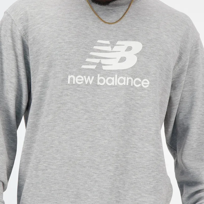 SWEAT NEW BALANCE ESSENTIALS FRENCH TERRY LOGO CREW
