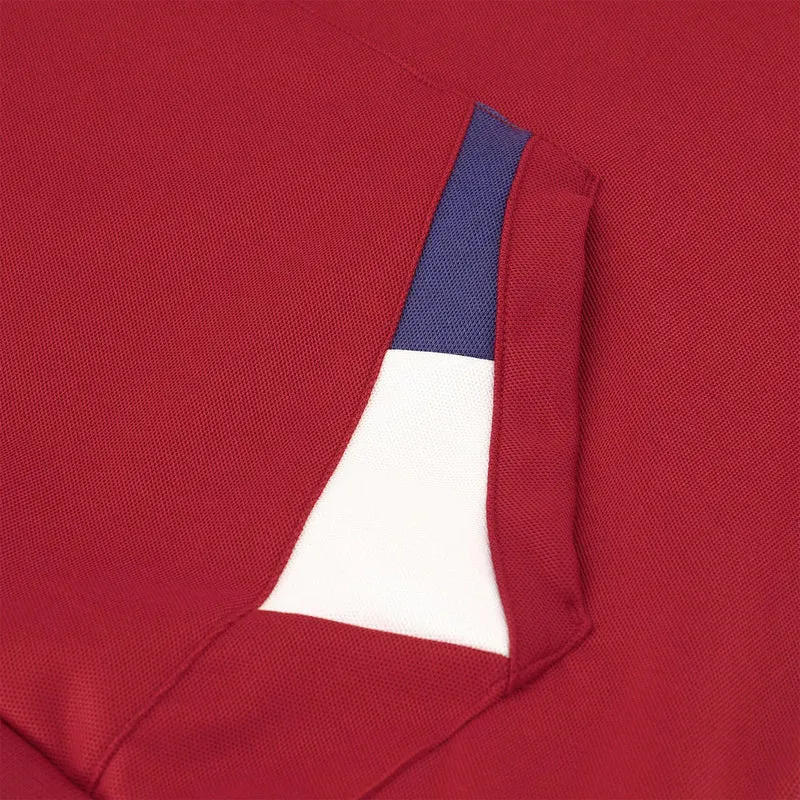 SWEAT LE COQ SPORTIF TRICOLORE A CAPUCHE