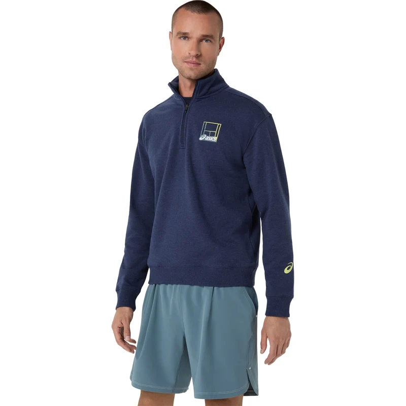 SWEAT ASICS COURT 1/4 DE ZIP