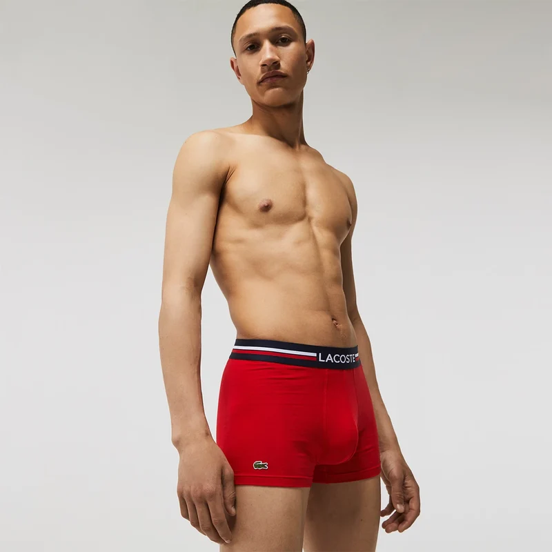 PACK DE 3 BOXERS COURTS LACOSTE