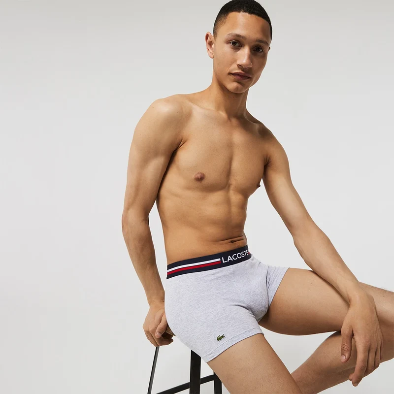 PACK DE 3 BOXERS COURTS LACOSTE