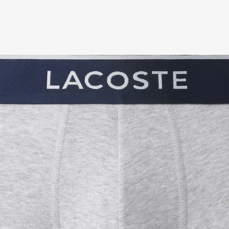 PACK DE 3 BOXERS LACOSTE COTON