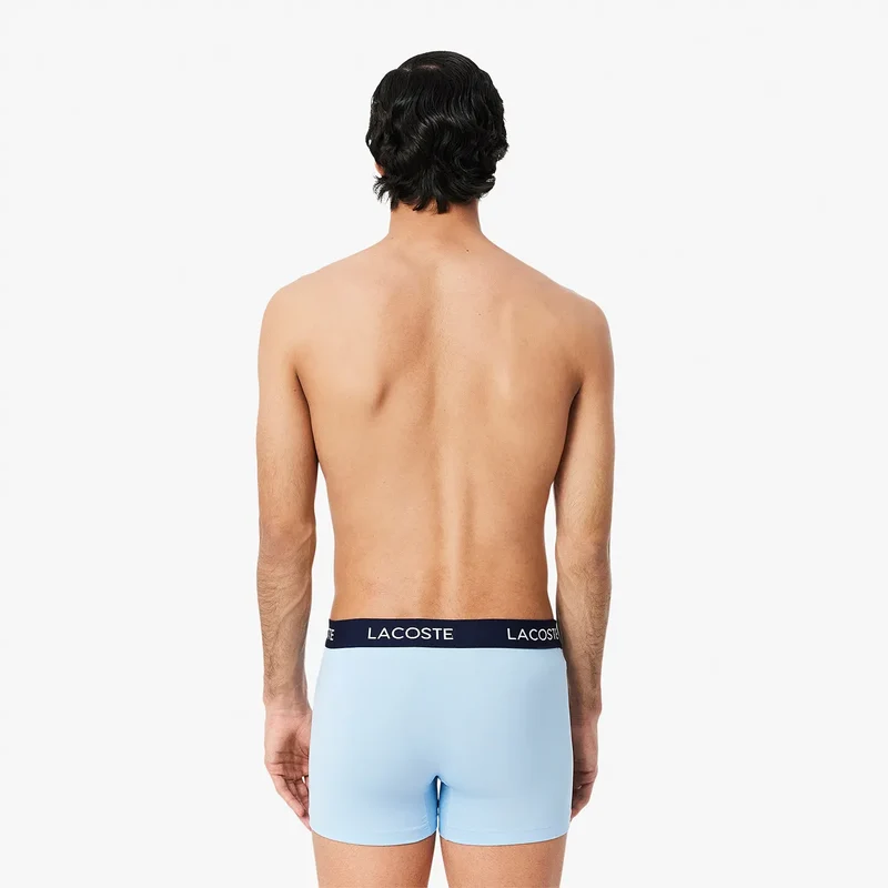 PACK DE 3 BOXERS LACOSTE POLYESTER