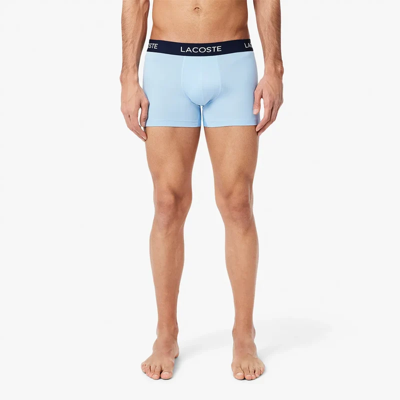PACK DE 3 BOXERS LACOSTE POLYESTER