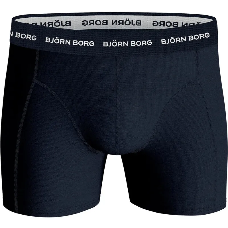 PACK DE 3 BOXERS BJORN BORG SPORTS COTON STRETCH