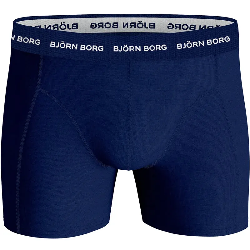 PACK DE 3 BOXERS BJORN BORG SPORTS COTON STRETCH