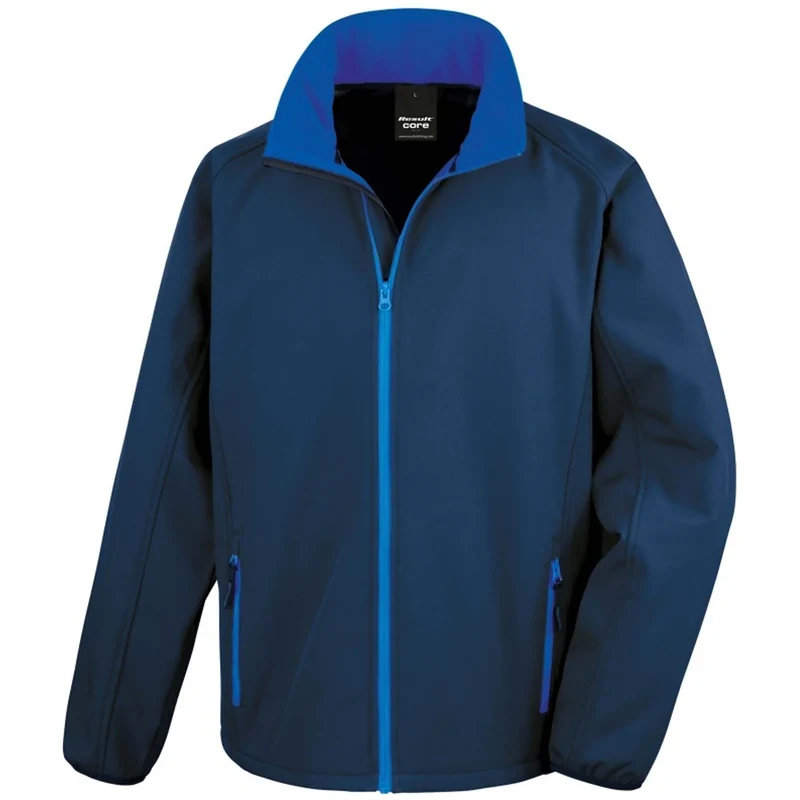 VESTE RESULT HOMME SOFTSHELL PRINTABLE
