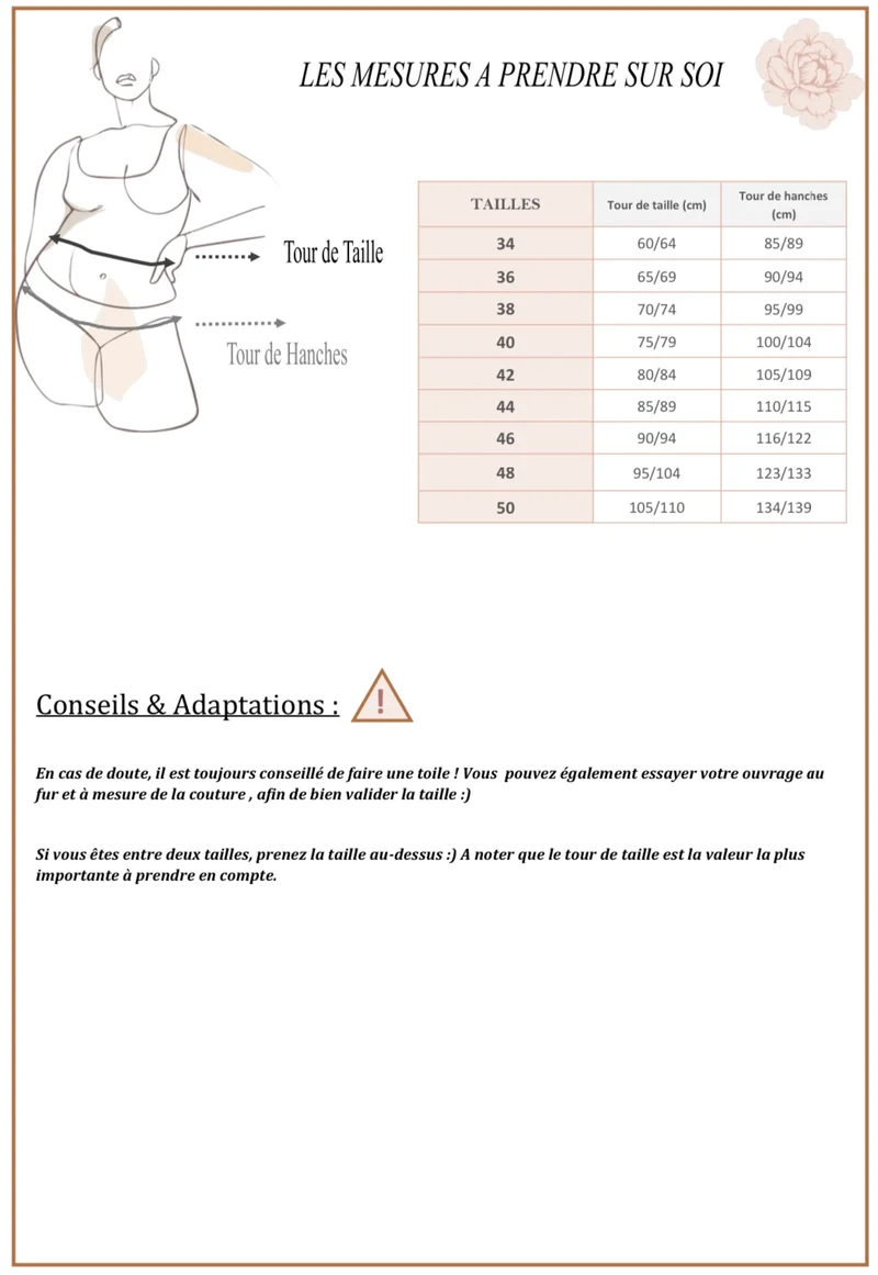 Patron de couture Lilas jupe