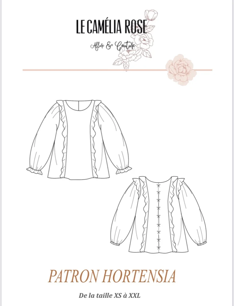 Patron de couture Hortensia