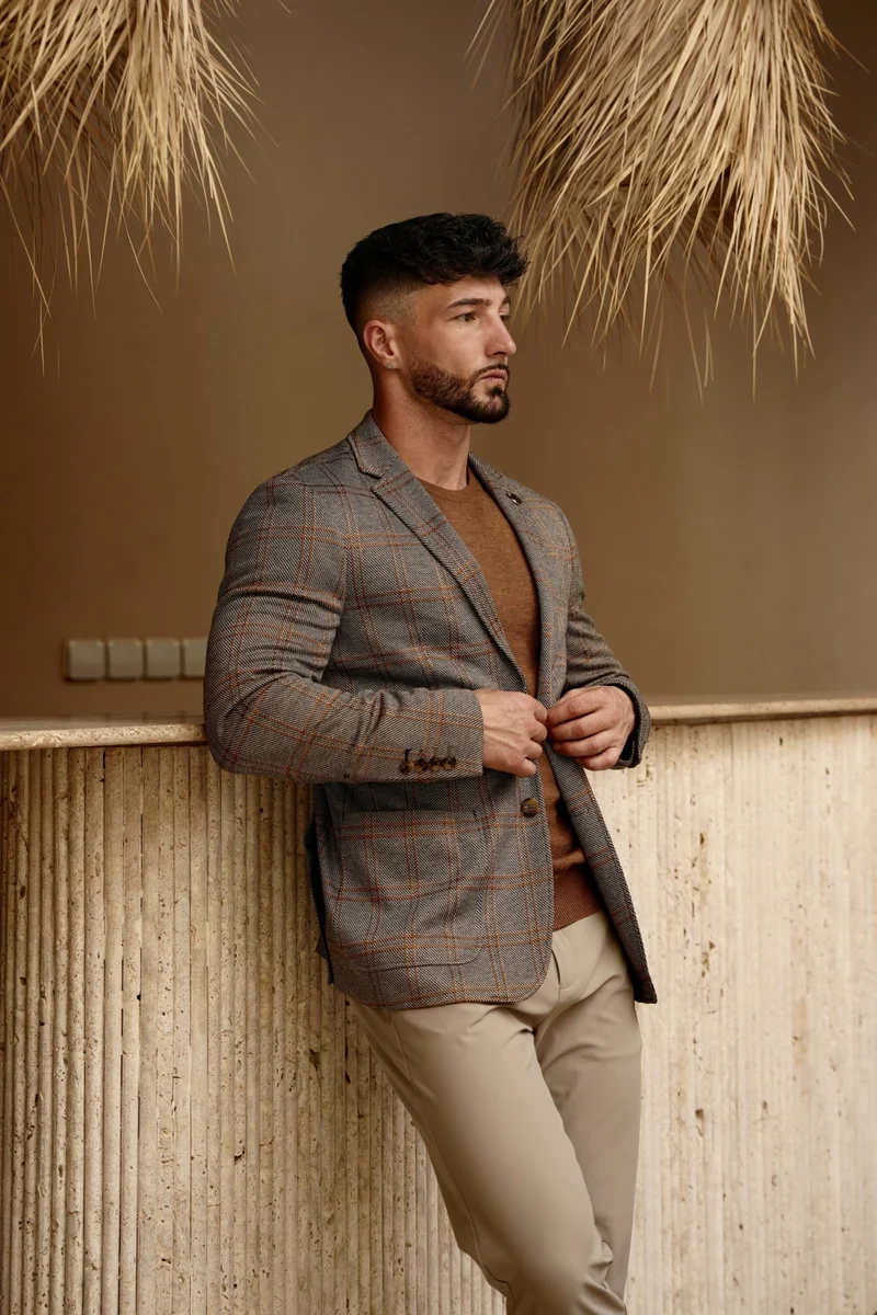 CHANDAIL EN LAINE MÉRINOS | MARINI, camel