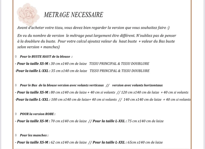 Patron de couture Anémone