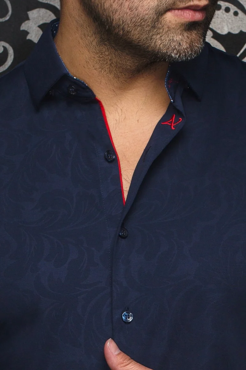 CHEMISE | DUNN, Navy