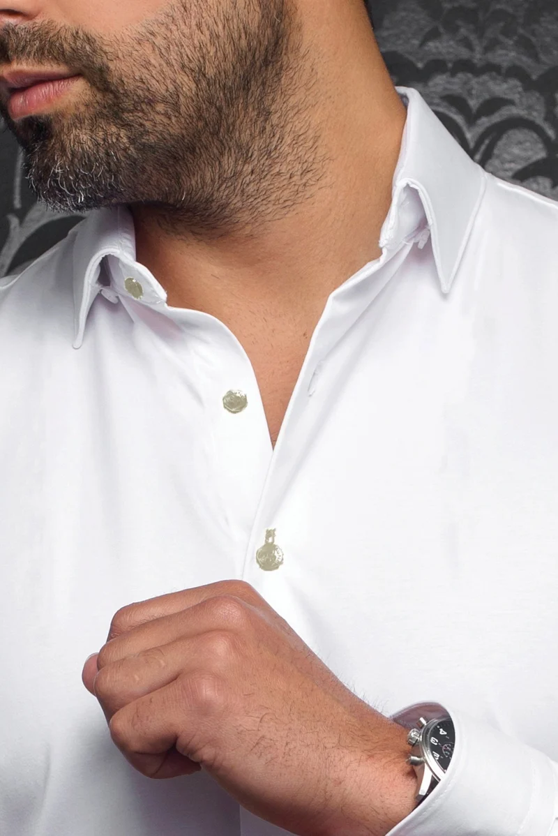 Chemise | ALEXANDER-SLD, white stone