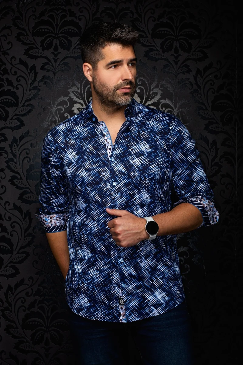 CHEMISE | IGNIS, Navy