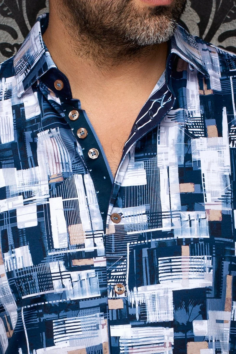 CHEMISE | LAREDO, Navy