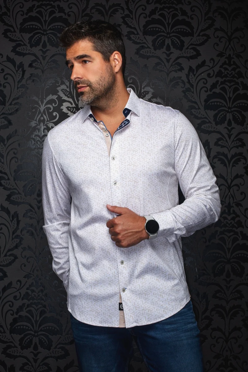 CHEMISE | NOVA, White Beige