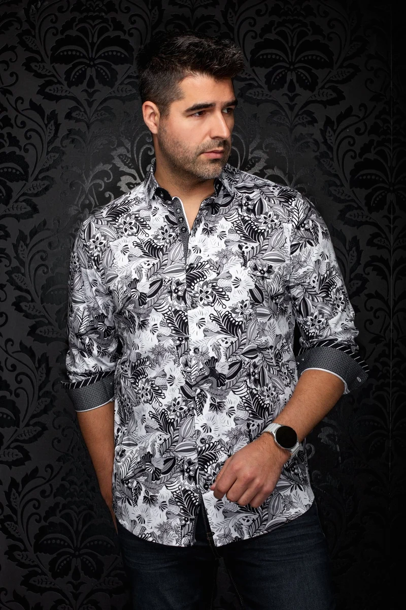 CHEMISE | OSAKA, White Black