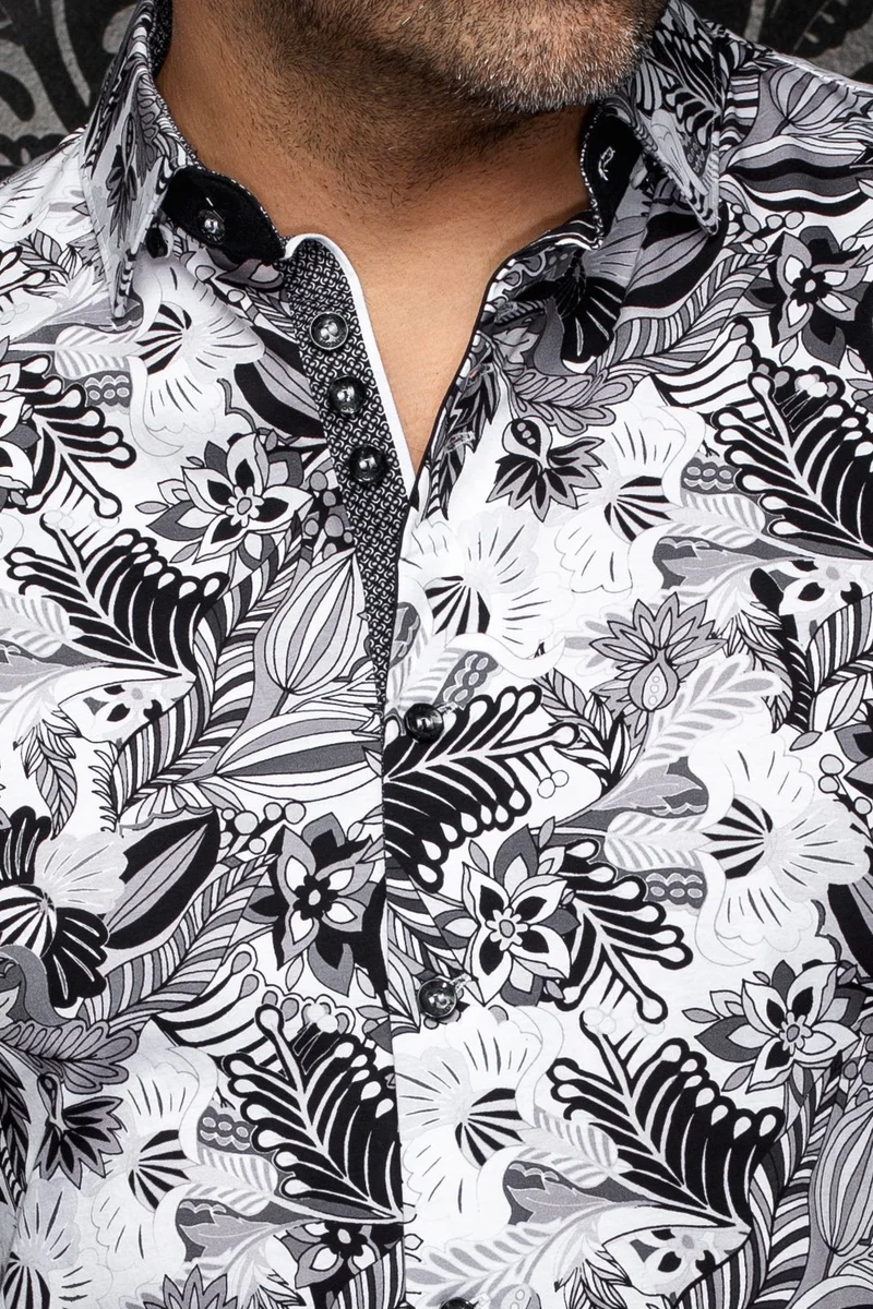 CHEMISE | OSAKA, White Black